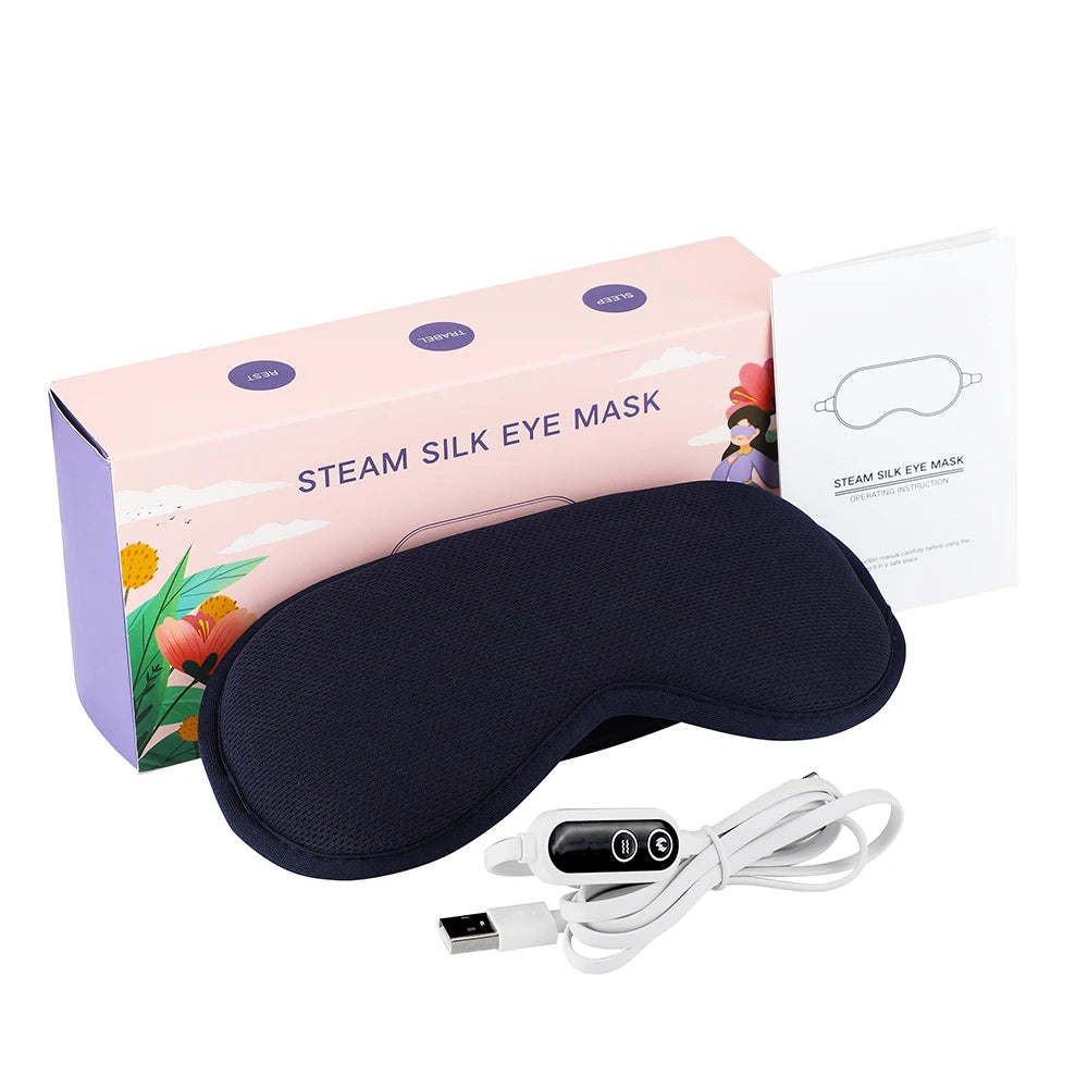Masque oculaire chauffant