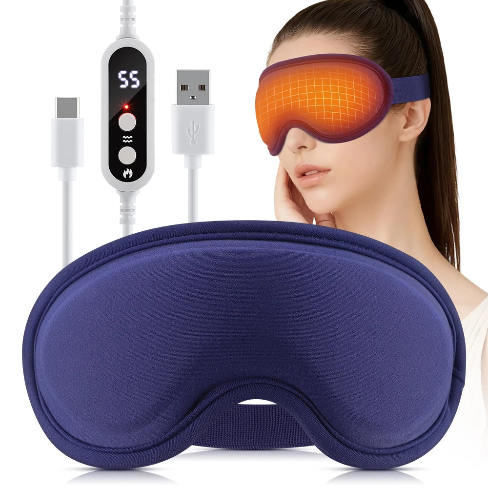 Masque oculaire chauffant